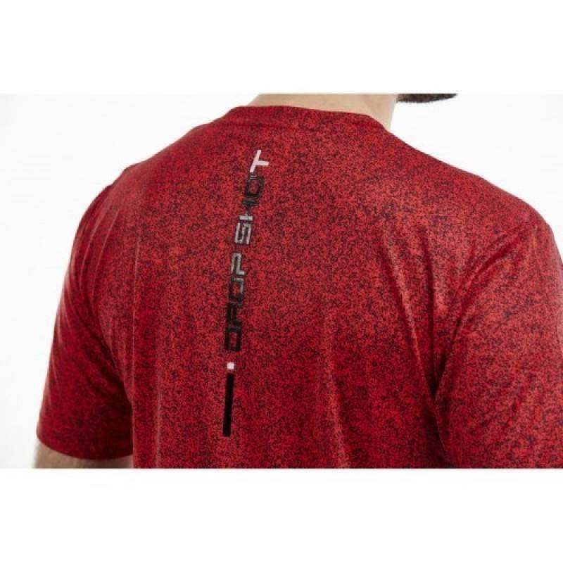 Drop Shot T-Shirt Laube Rot