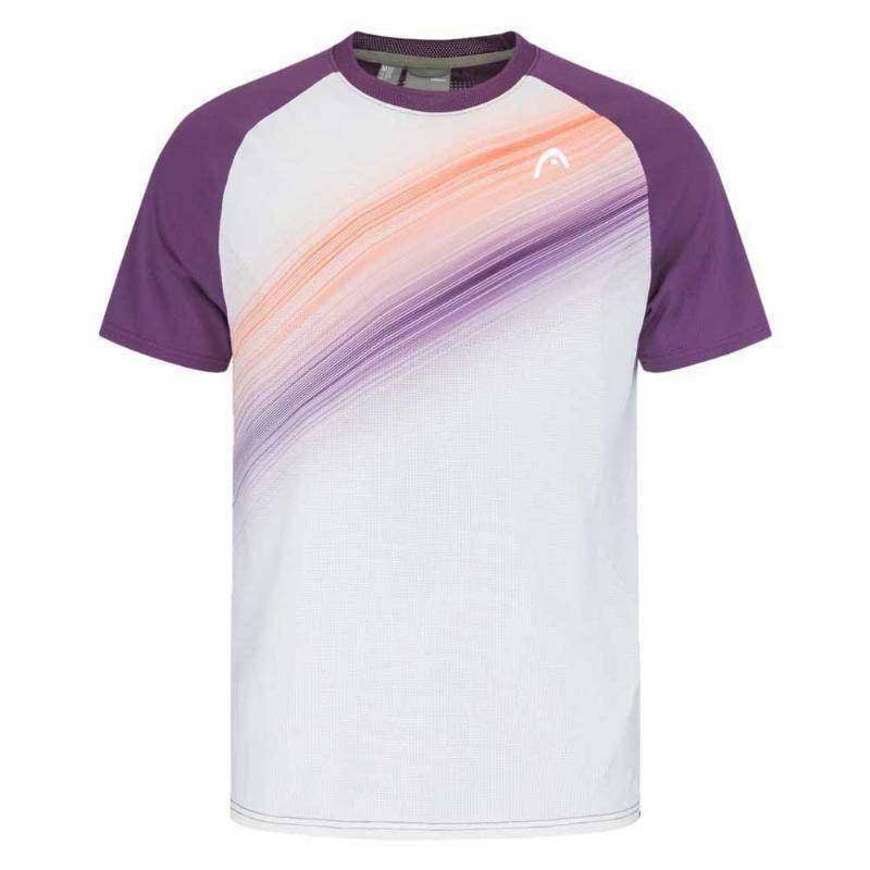 Head Performance T-Shirt Lila Print