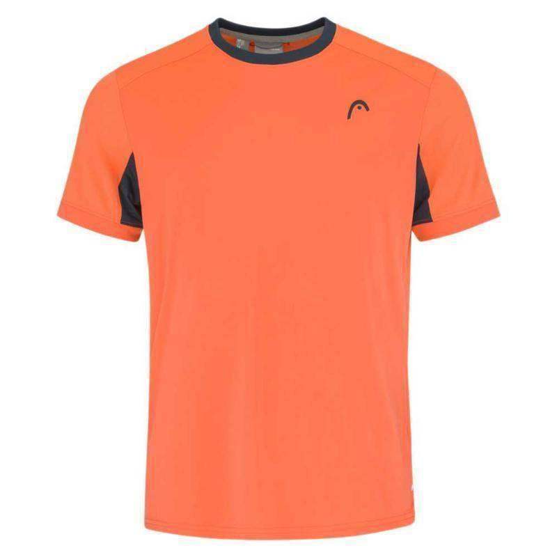 Head Slice T-Shirt Flamingo Orange