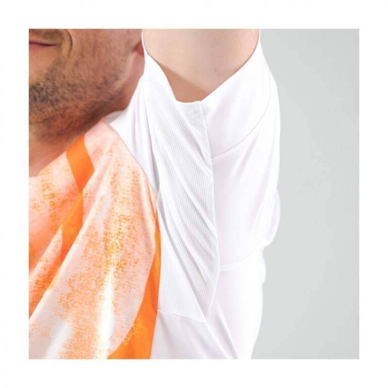 Head Tech T-Shirt Orange Print