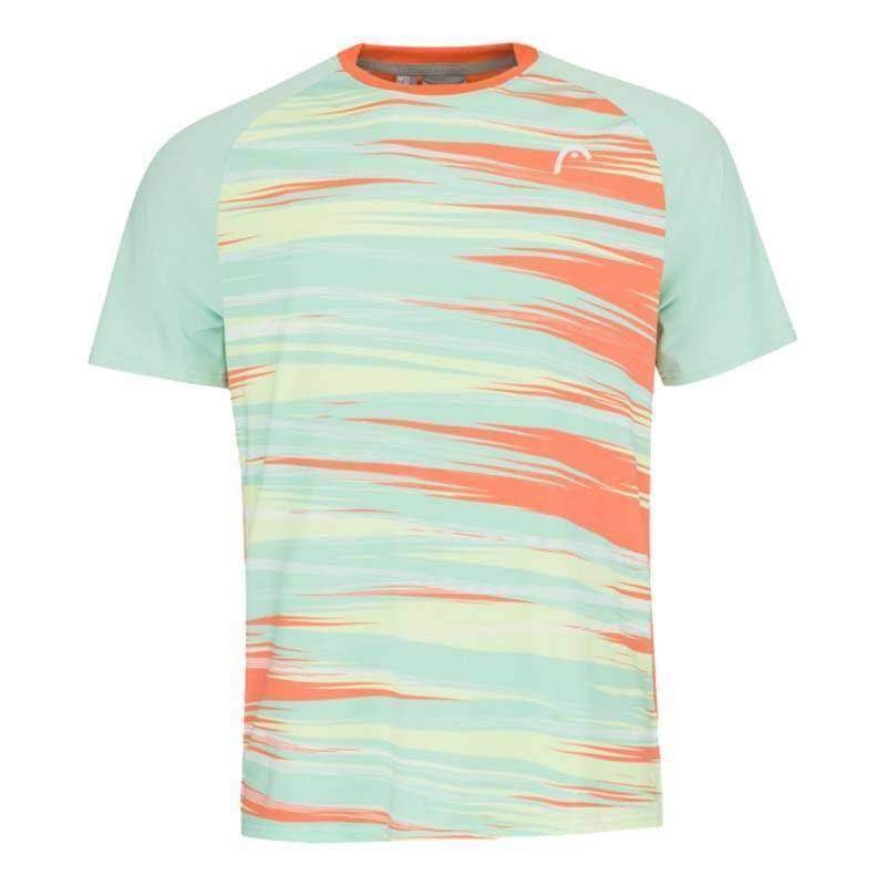 Head Topspin Pastellgrün Print T-Shirt