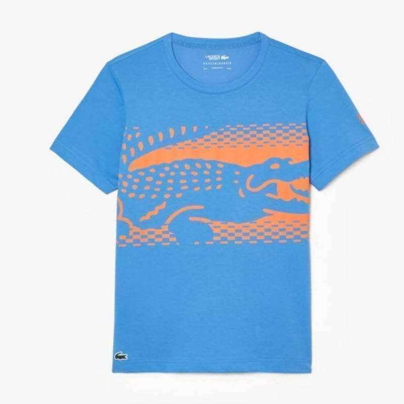 Lacoste Novak Djokovic T-Shirt Blau