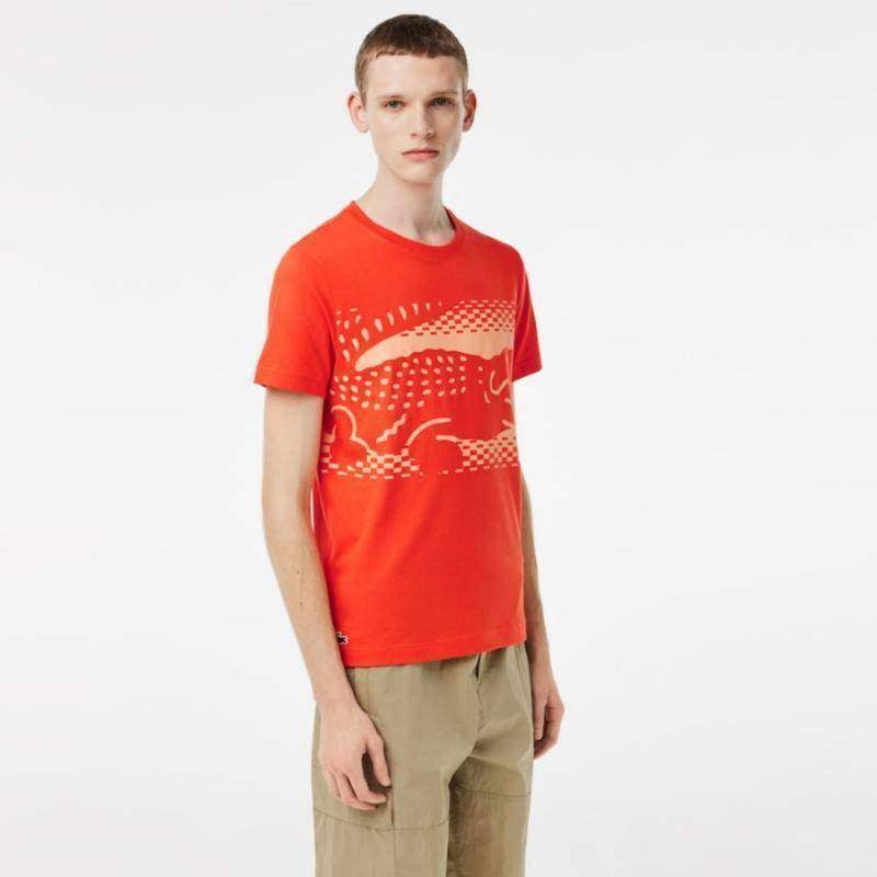 Lacoste Novak Djokovic T-Shirt Orange