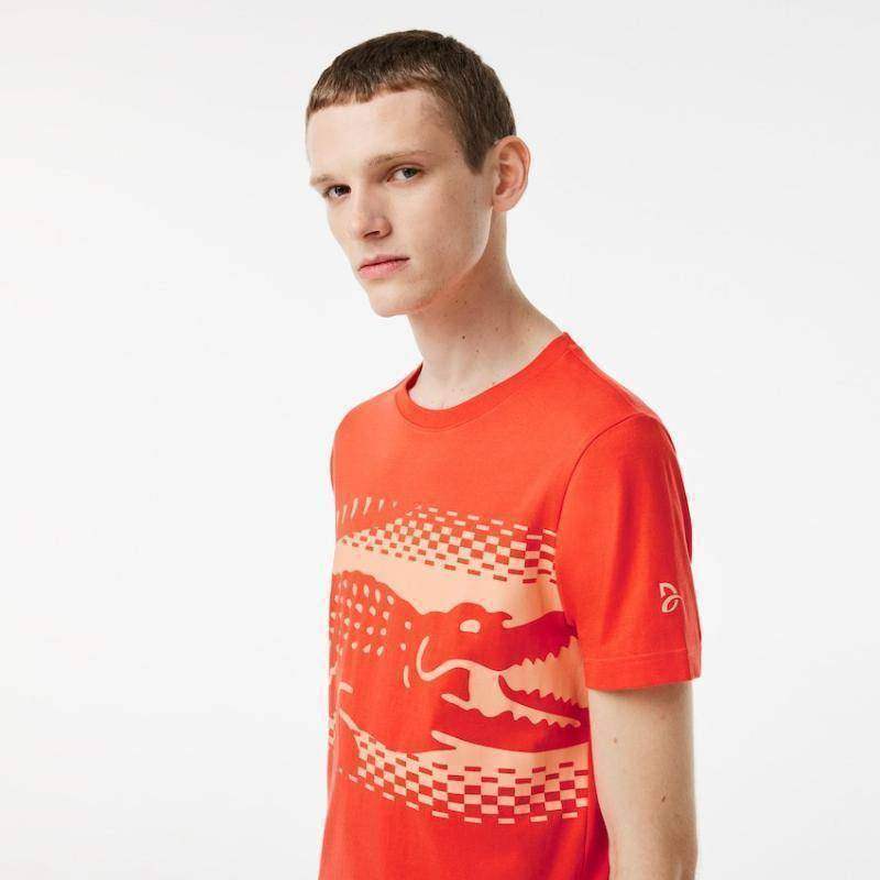 Lacoste Novak Djokovic T-Shirt Orange