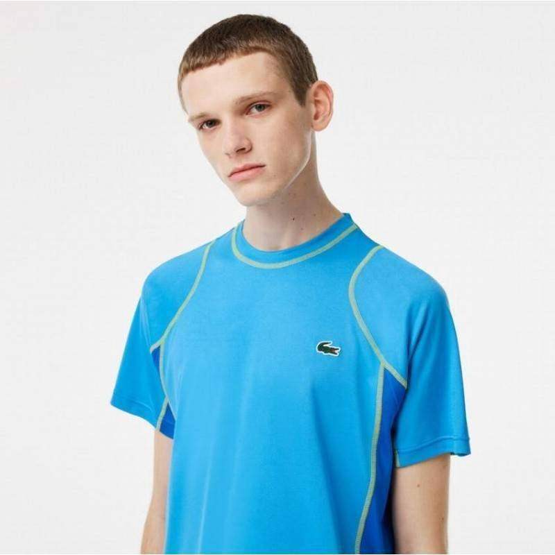 Lacoste Sport Piqué T-Shirt Blau