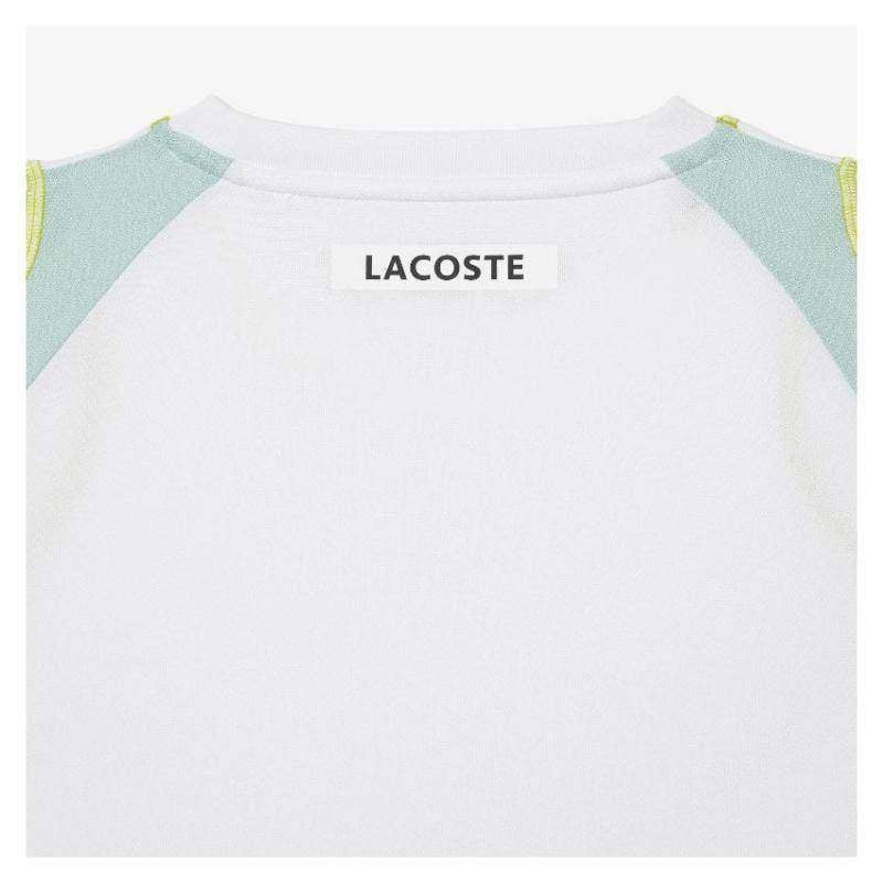 Lacoste Sport Piqué T-Shirt Weiß