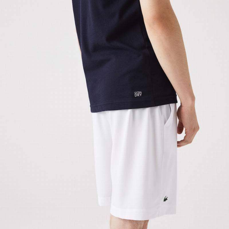 Lacoste Sport Atmungsaktives T-Shirt Dunkelblau