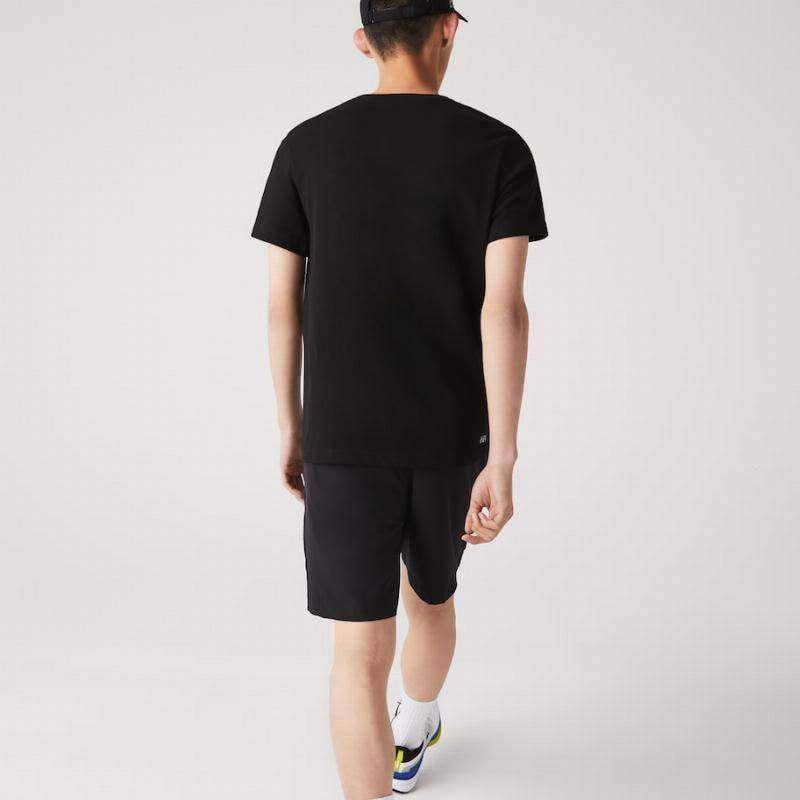 Lacoste Sport Atmungsaktives T-Shirt schwarz