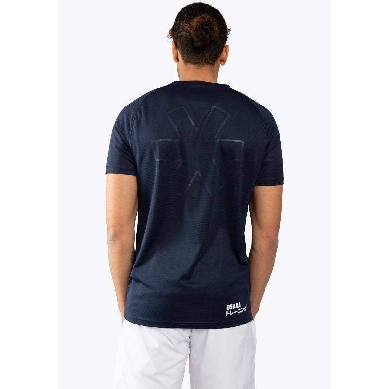 Osaka Ärmel TRN T-Shirt Marineblau