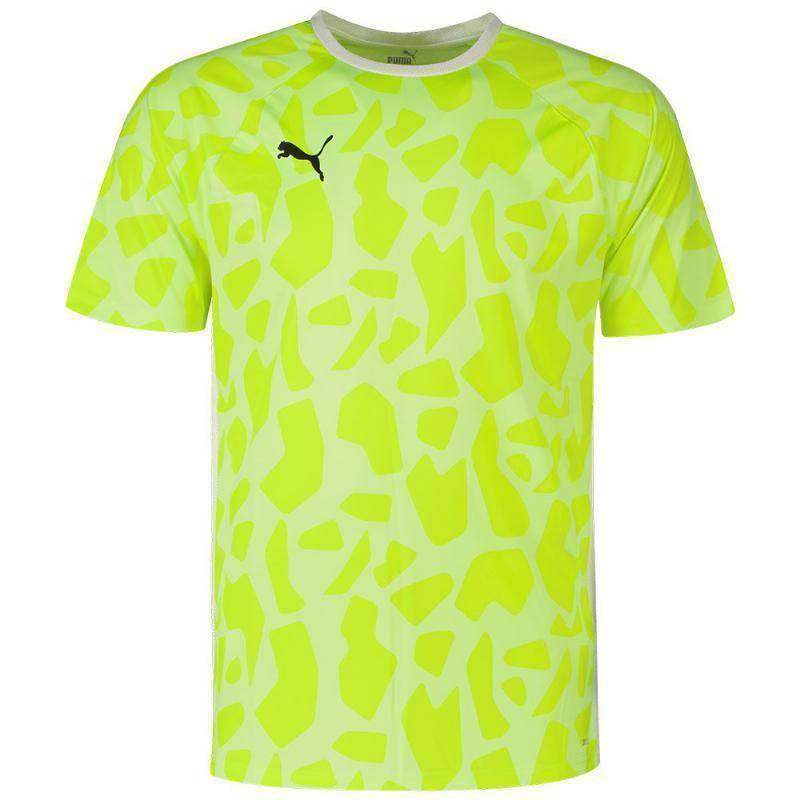 Puma TeamLiga Grafik T-Shirt Leuchtgelb