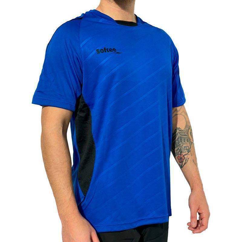 Softee Play Blaues T-Shirt Schwarz