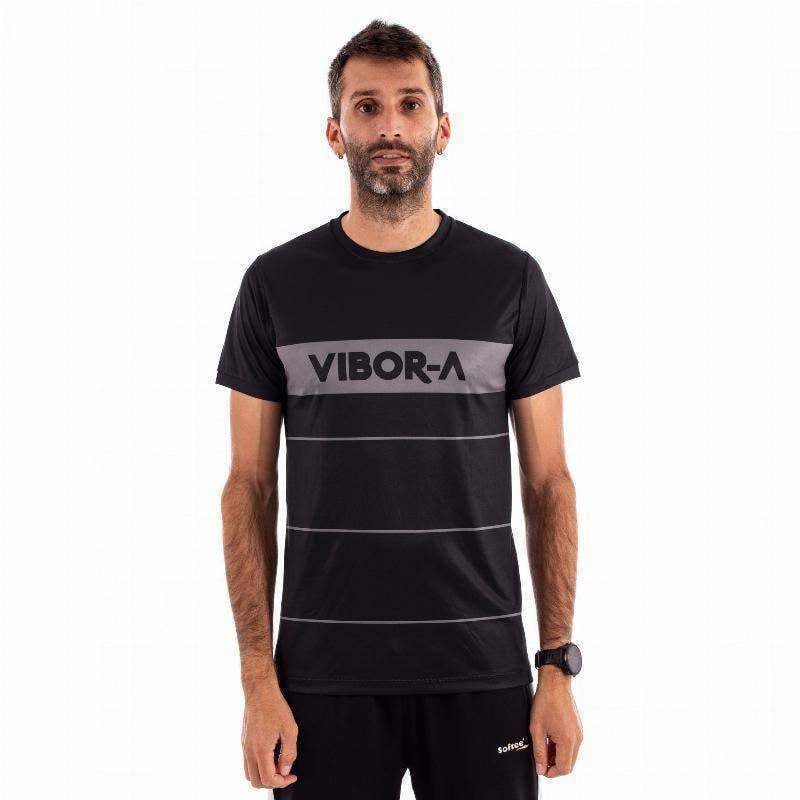 Vibora Toxic Schwarzes T-Shirt