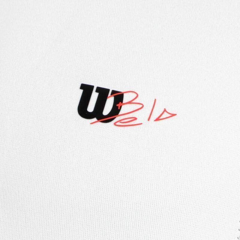 Wilson Bela Seamless Ziphnly 2. T-Shirt Weiß