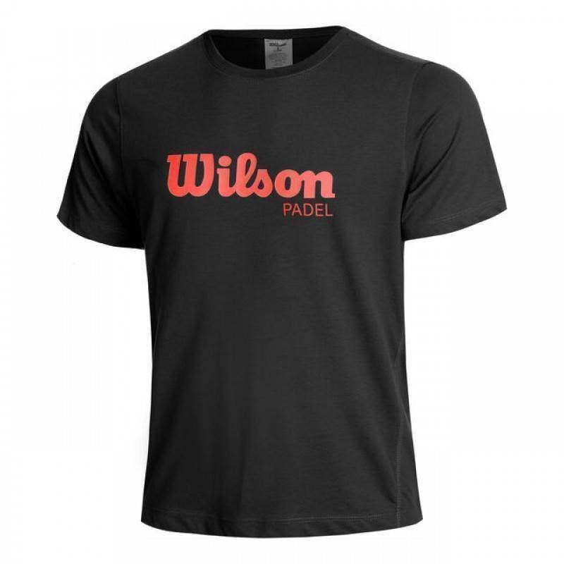 Wilson Grafik T-Shirt Schwarz Rot