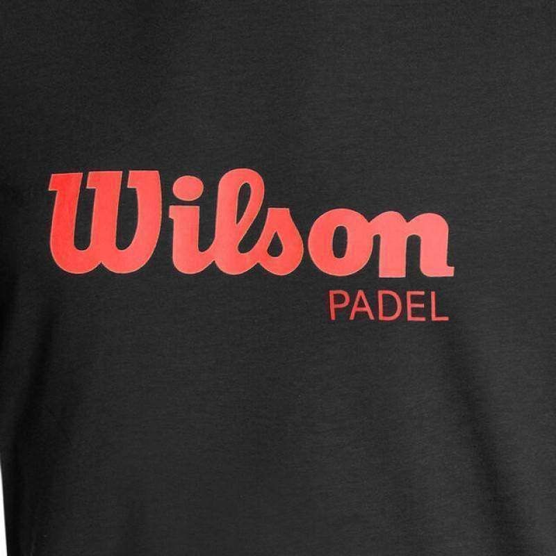 Wilson Grafik T-Shirt Schwarz Rot
