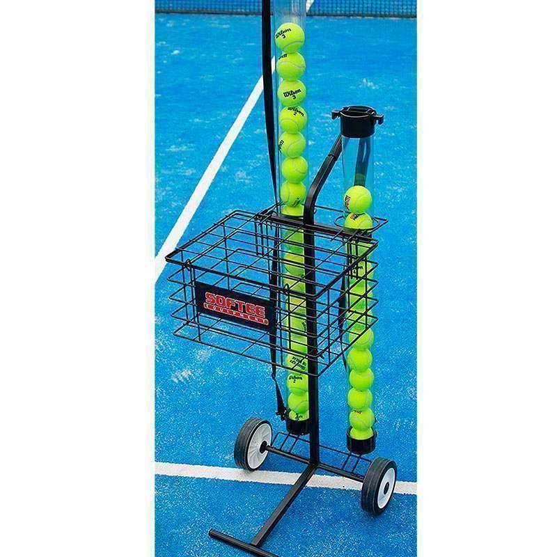 Softee Schwarz Ballwagen für 80 Padelbälle