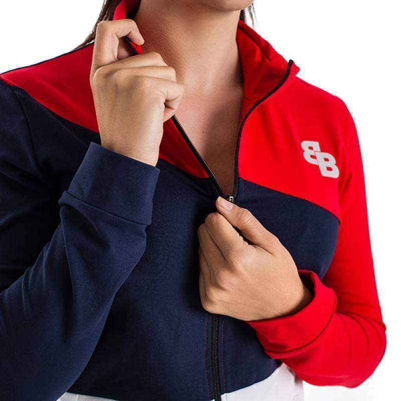 BB Nano Jacke Rot Marineblau