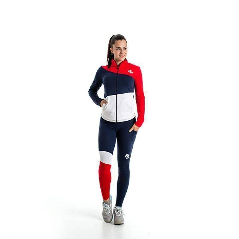 BB Nano Jacke Rot Marineblau