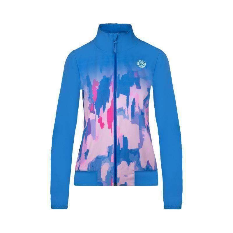 Bidi Badu Gene Tech Damenjacke in Blau Rosa