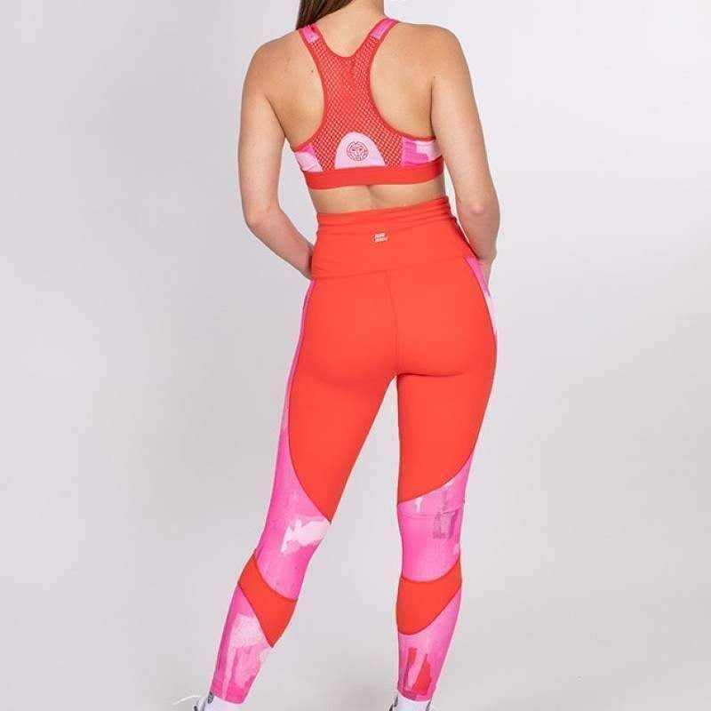 Bidi Badu Abiba Leggings Rot Rosa