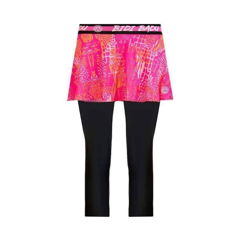 Bidi Badu Faida Leggings-Rock Dunkelgrau Rosa