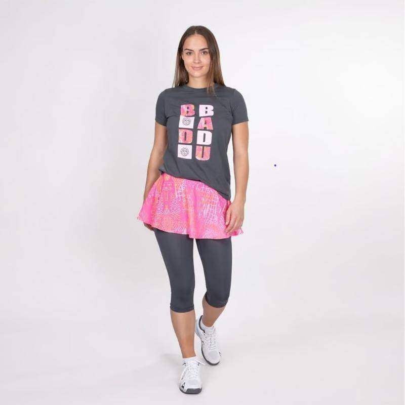 Bidi Badu Faida Leggings-Rock Dunkelgrau Rosa