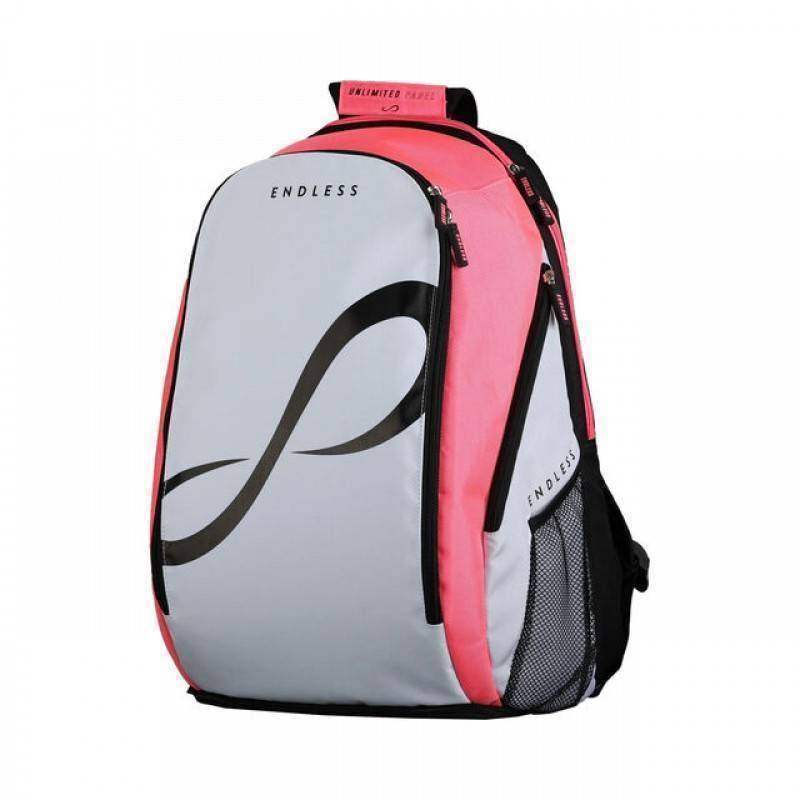 Endless Icon Rucksack Weiß Rosa