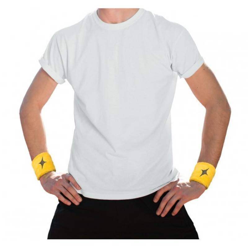 StarVie Handgelenkbänder Schwarz Gelb 2 Stück