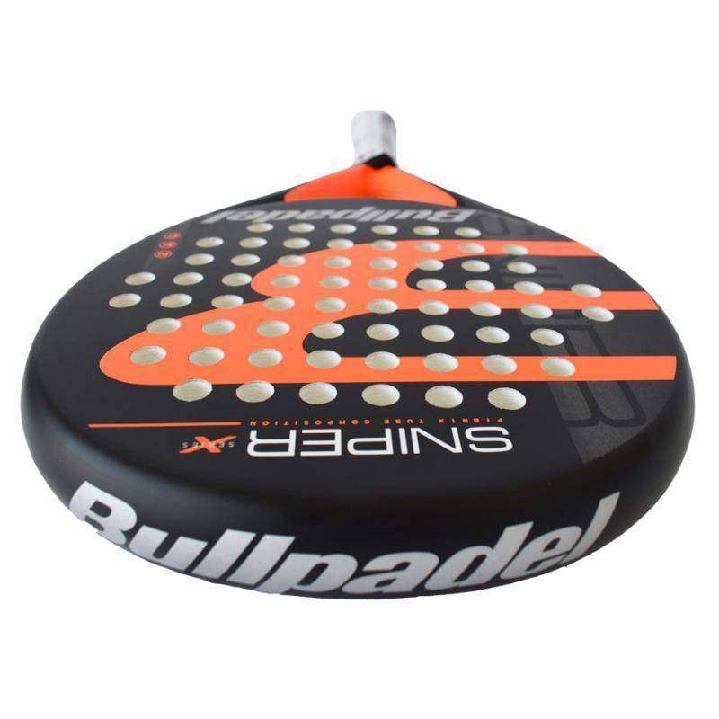 Pack Padel-Schläger Bullpadel Sniper X Serie Gelb und Orange