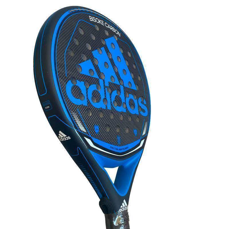 Adidas Bisoke Carbon Blau Padel-Schläger