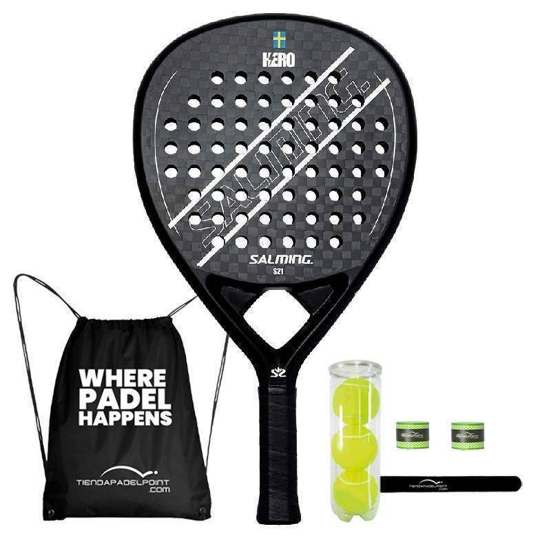 Padelschläger Salming Hero S21 Attack 12K