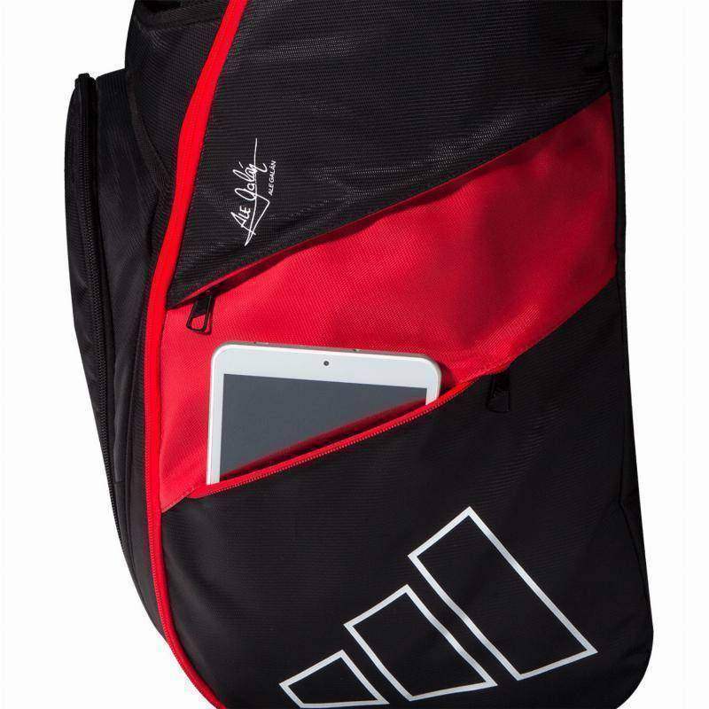 Adidas Ale Galan Multigame 3.2 Padel-Tasche Schwarz Rot