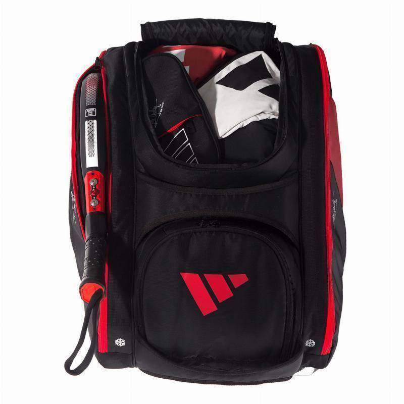 Adidas Ale Galan Multigame 3.2 Padel-Tasche Schwarz Rot