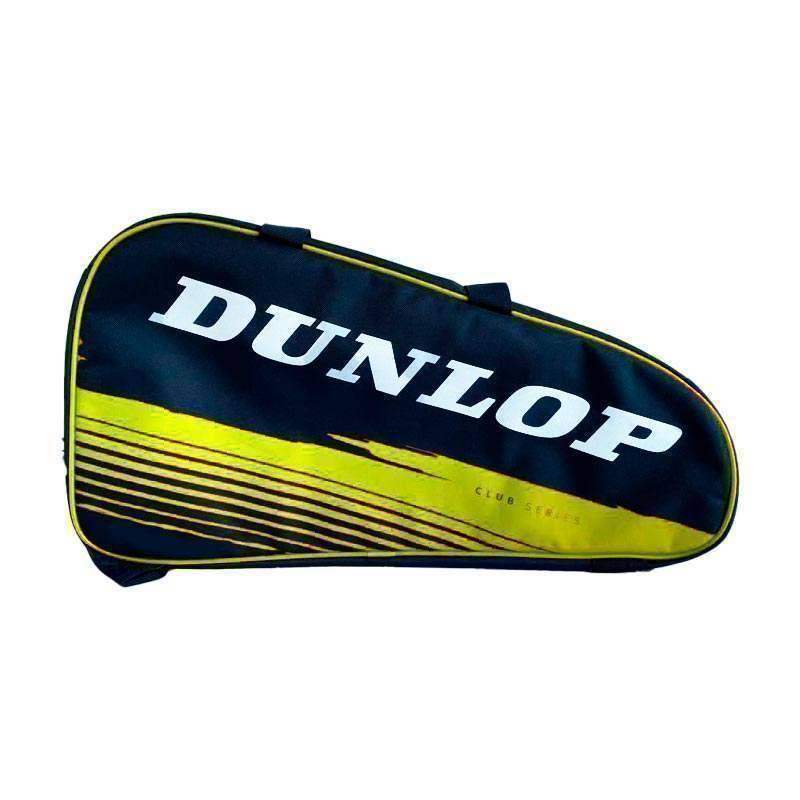 Padeltasche Dunlop Club Schwarz Gelb