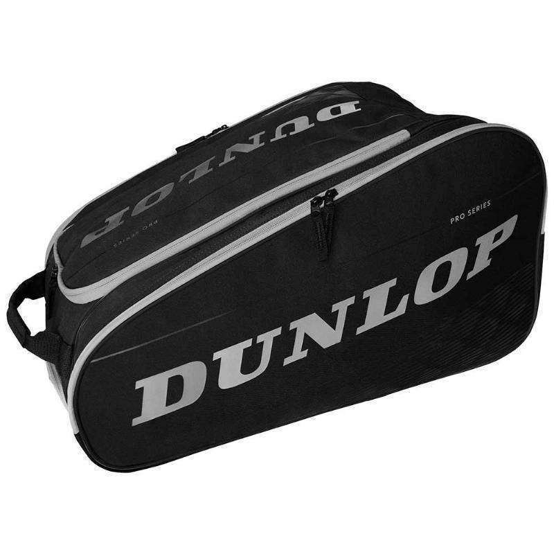 Padeltasche Dunlop Pro Series Schwarz Silber