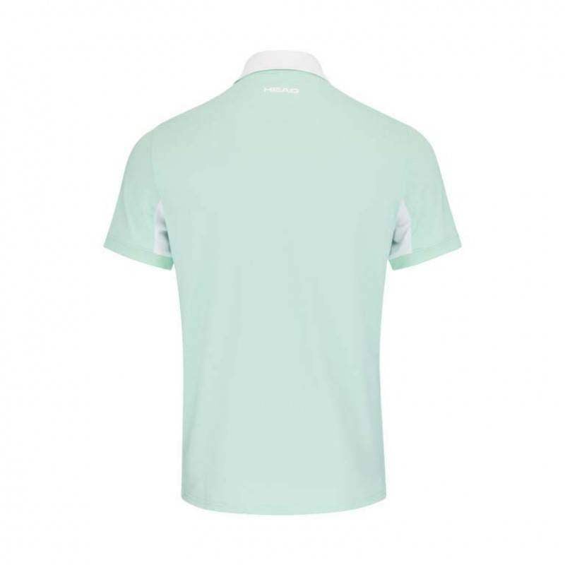 Head Slice Poloshirt in Pastellgrün