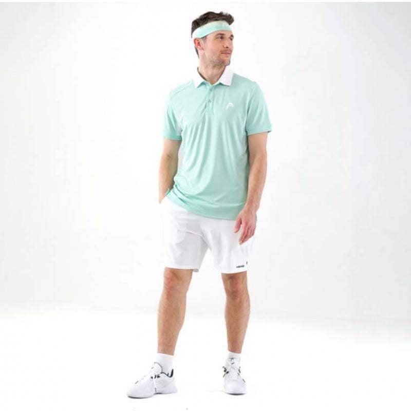 Head Slice Poloshirt in Pastellgrün