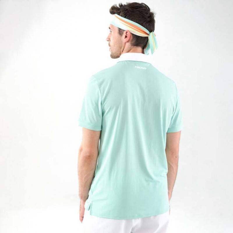 Head Slice Poloshirt in Pastellgrün