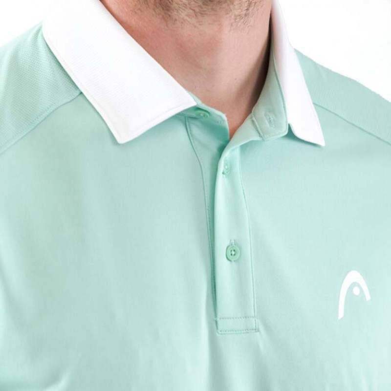 Head Slice Poloshirt in Pastellgrün