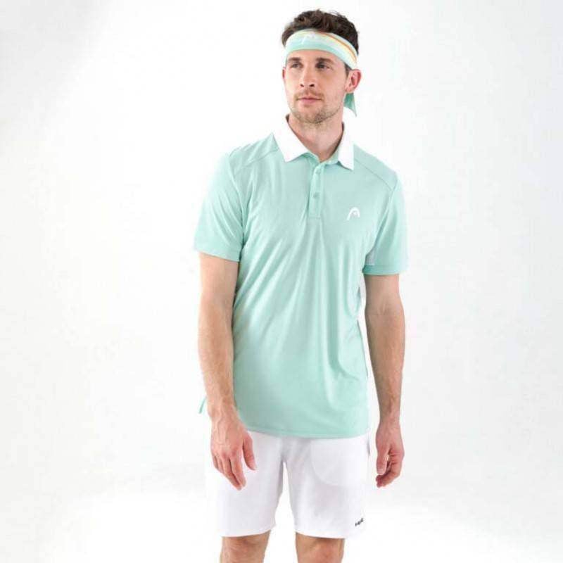 Head Slice Poloshirt in Pastellgrün