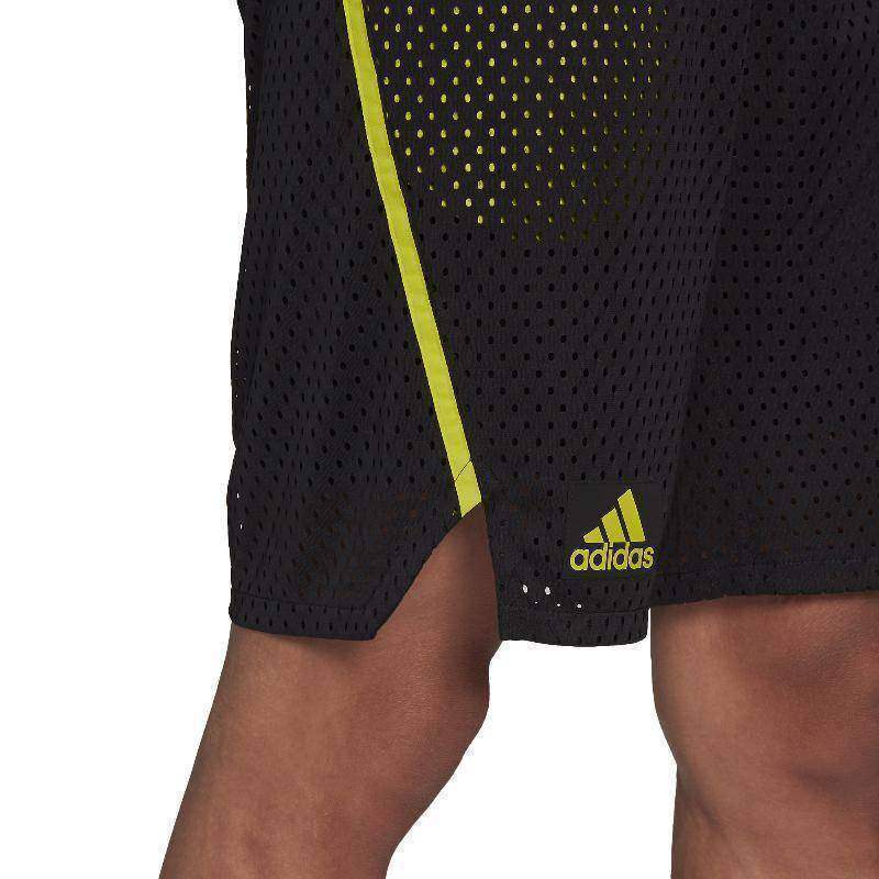 Adidas 2-in-1 Primeblue Shorts Schwarz Gelb