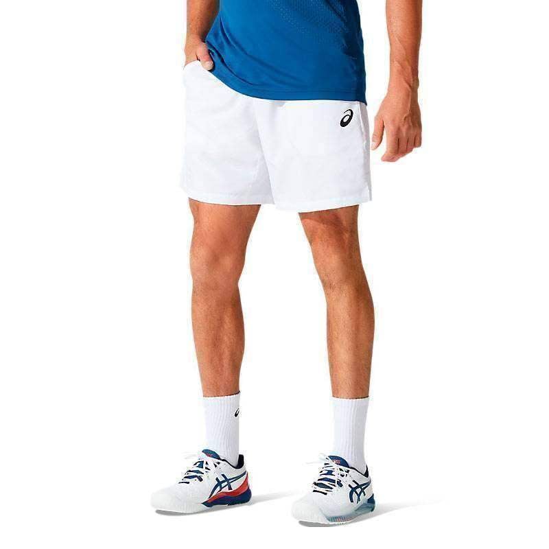 Asics Court 7 Shorts Weiß Brillant