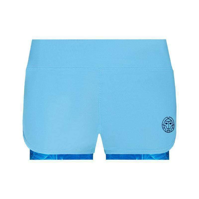 Bidi Badu Chidera Damen Shorts in Hellblau