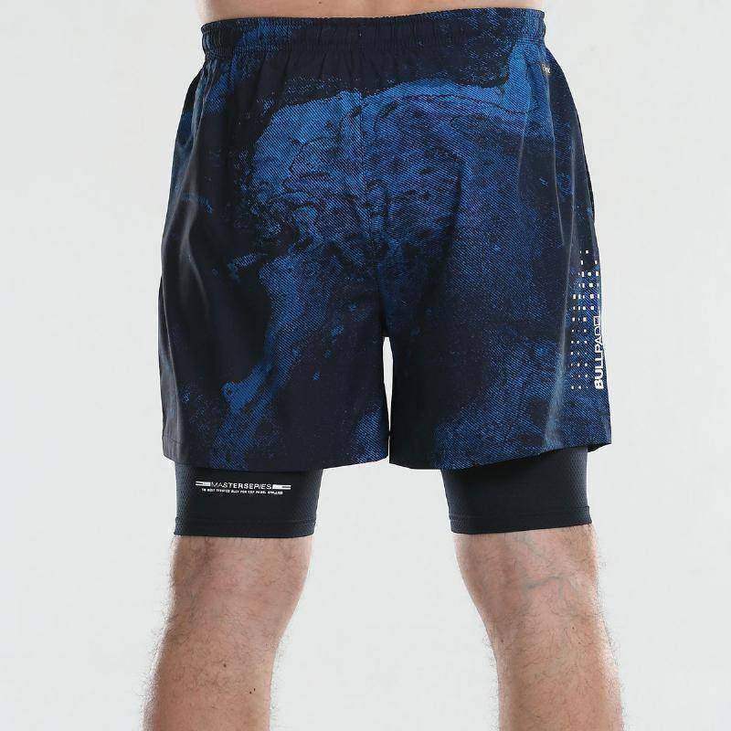 Bullpadel Nones Kurze Hose Marineblau