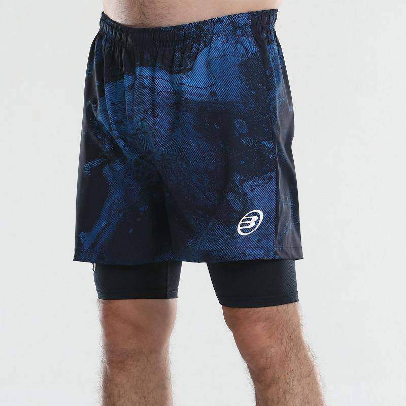 Bullpadel Nones Kurze Hose Marineblau