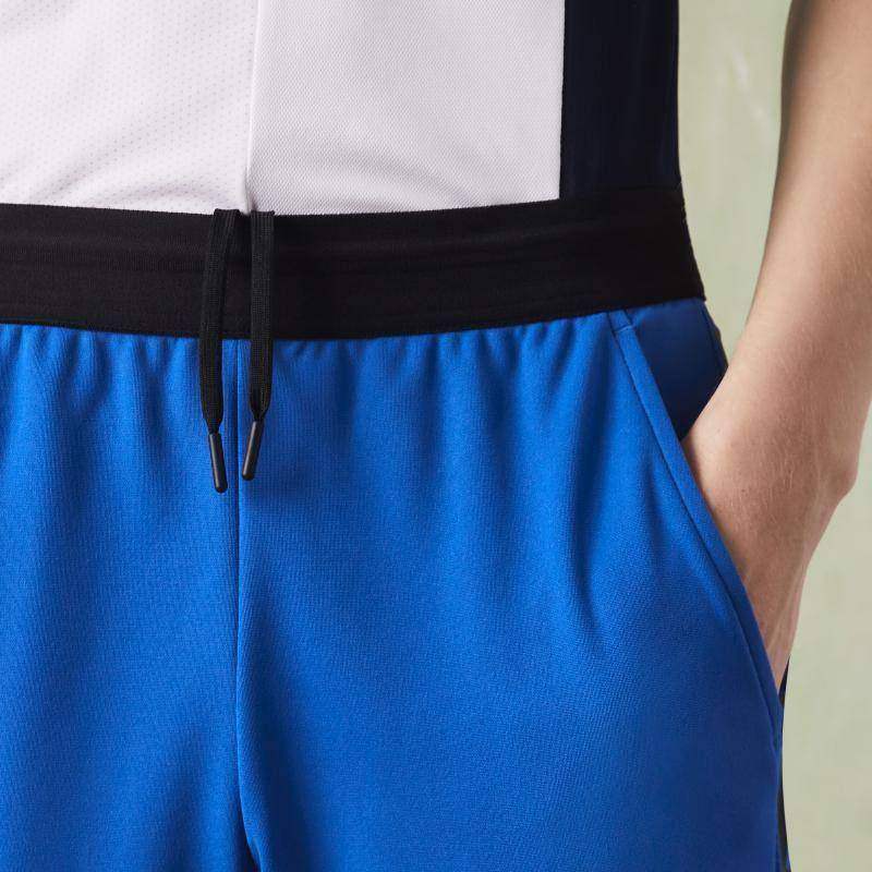 Lacoste Sport Kurze Hose Blau Bedruckt