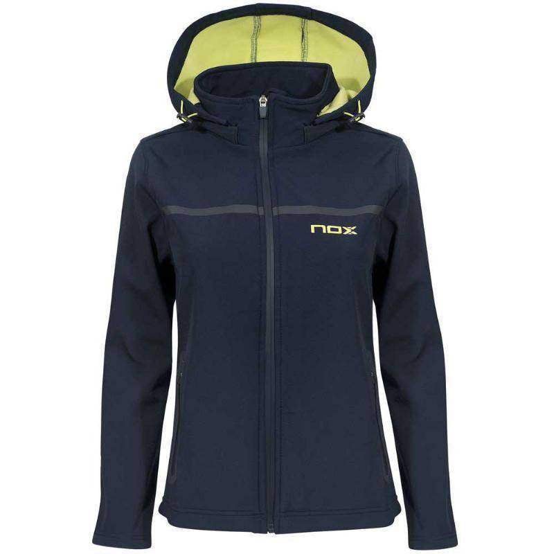 Nox Pro Softshell Blau Limette Damen