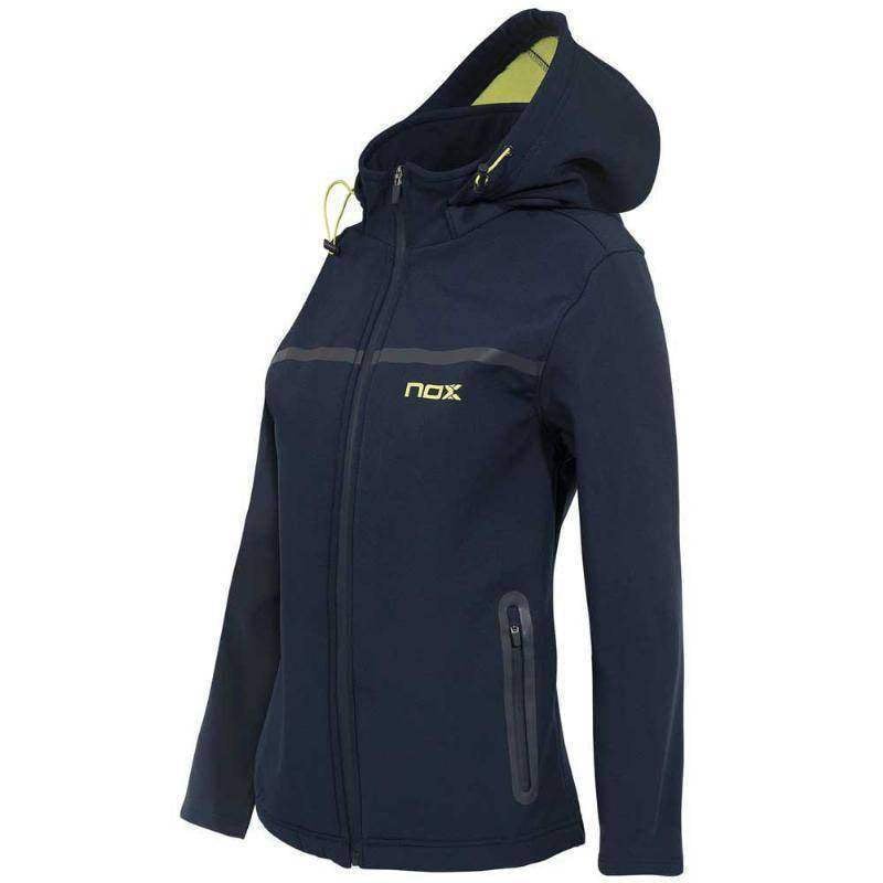 Nox Pro Softshell Blau Limette Damen