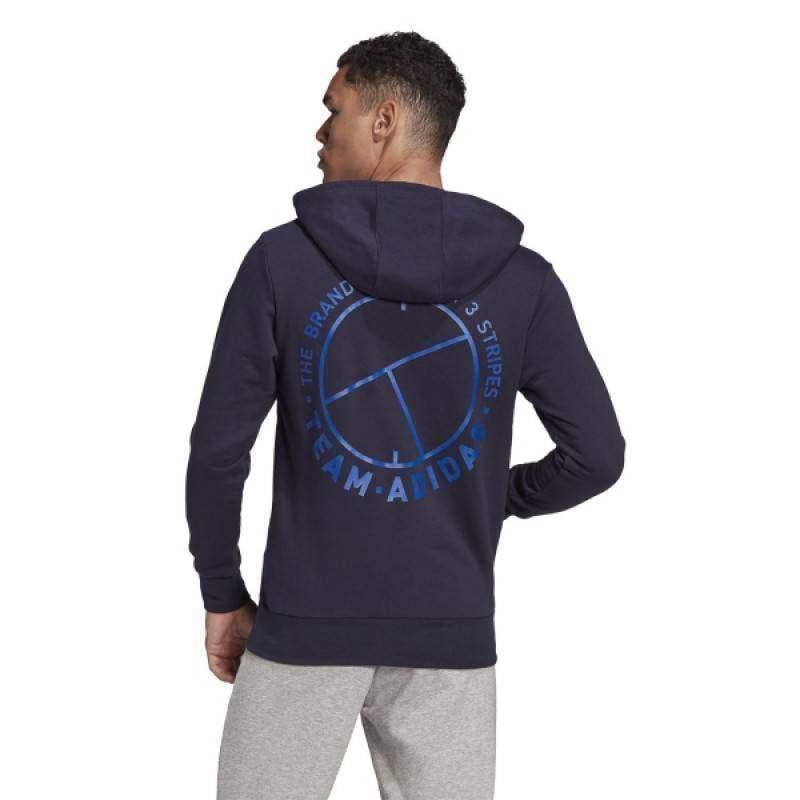 Adidas Sweatshirt Graphic Legend Tinte Blau Dunkel