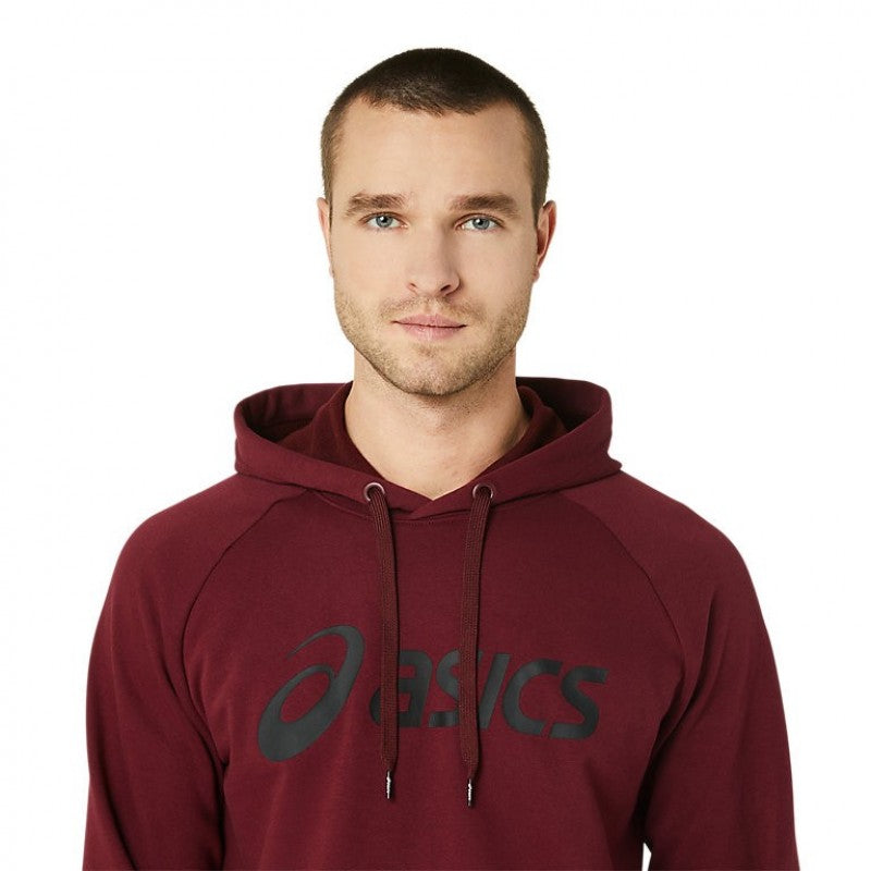 Asics Big Sweatshirt Granat Schwarz